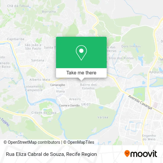 Rua Eliza Cabral de Souza map