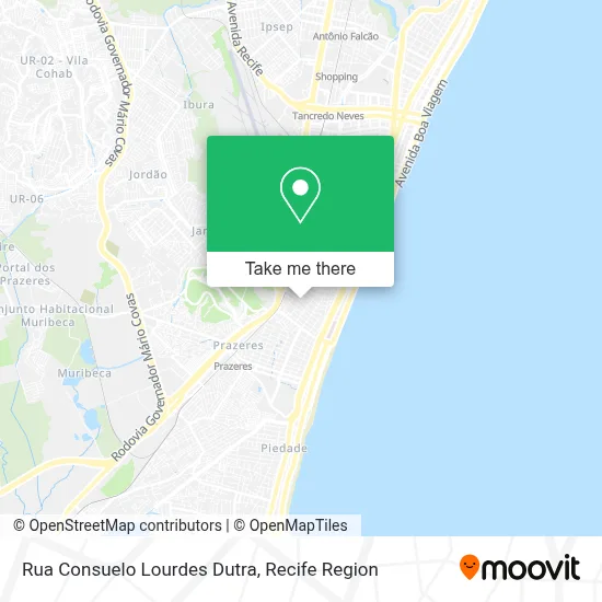 Rua Consuelo Lourdes Dutra map