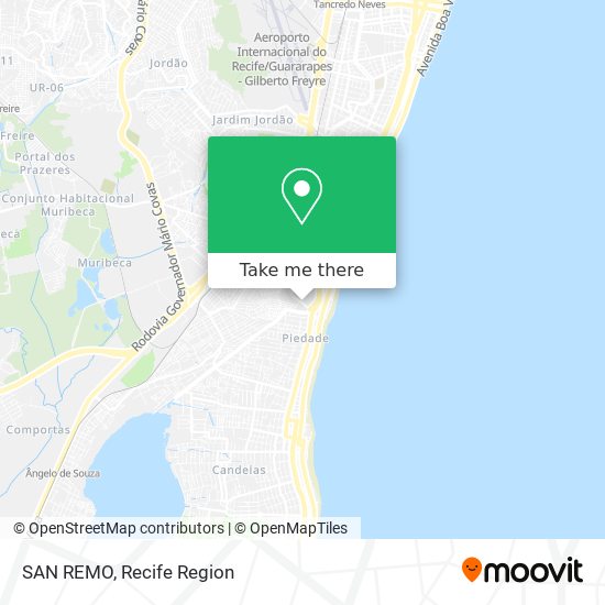 SAN REMO map