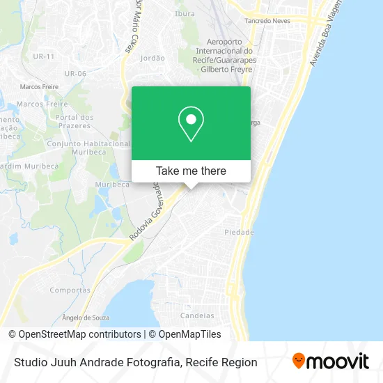 Studio Juuh Andrade Fotografia map
