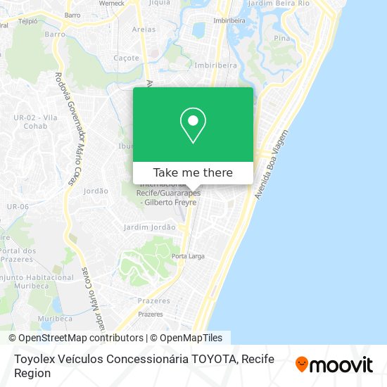 Toyolex Veículos Concessionária TOYOTA map