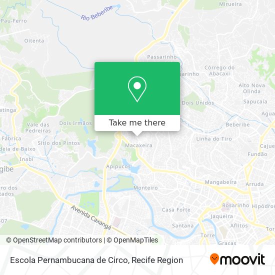 Escola Pernambucana de Circo map