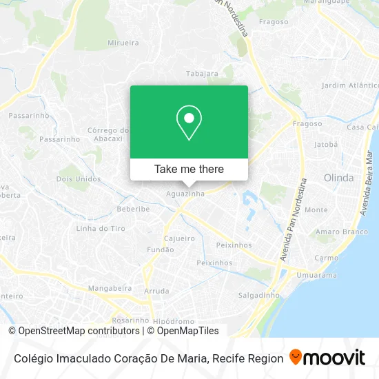 Colégio Imaculado Coração De Maria map