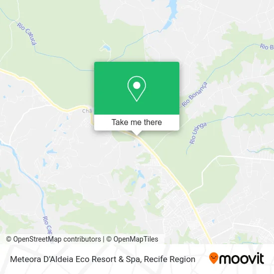 Meteora D'Aldeia Eco Resort & Spa map