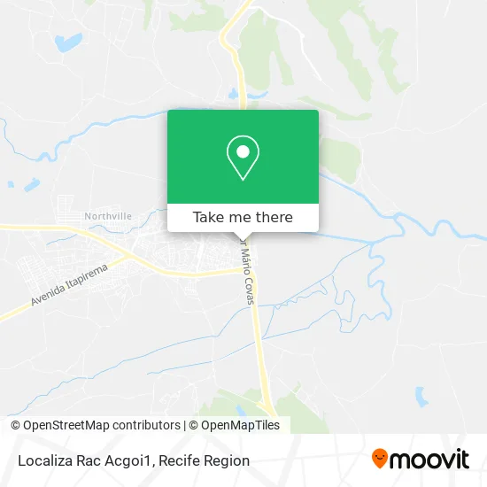 Localiza Rac Acgoi1 map