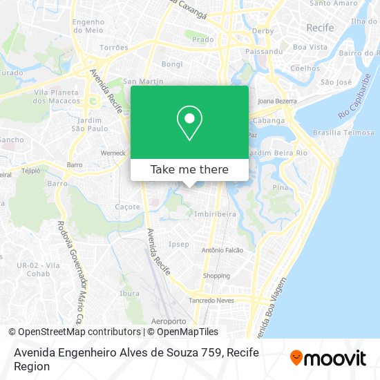 Avenida Engenheiro Alves de Souza 759 map