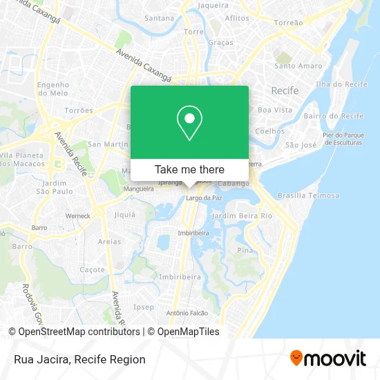 Rua Jacira map