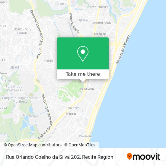 Rua Orlando Coelho da Silva 202 map