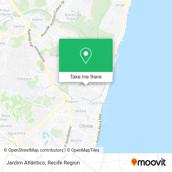 Jardim Atlântico map