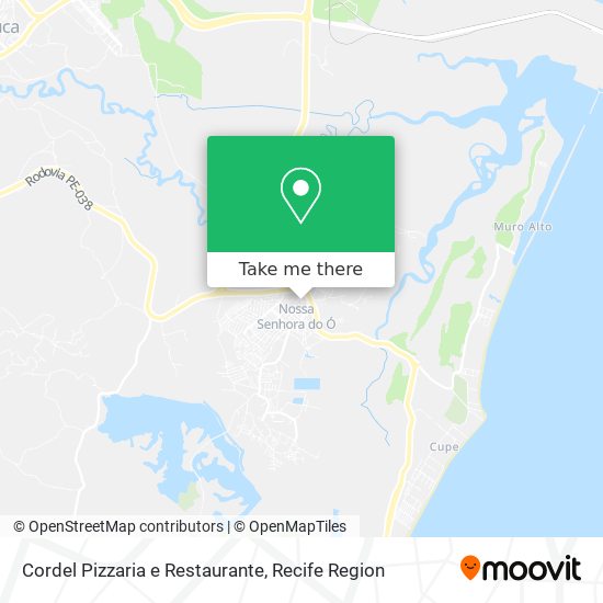Cordel Pizzaria e Restaurante map