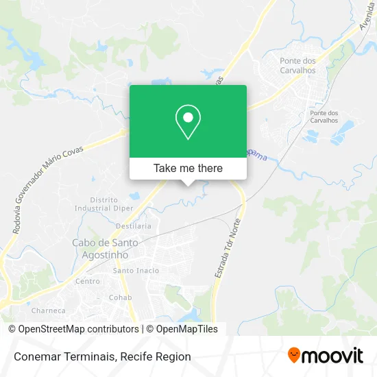 Conemar Terminais map