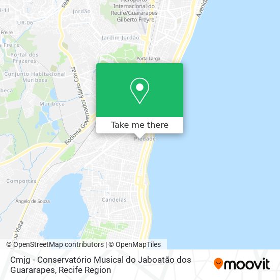 Cmjg - Conservatório Musical do Jaboatão dos Guararapes map