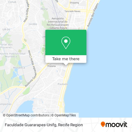 Faculdade Guararapes-Unifg map