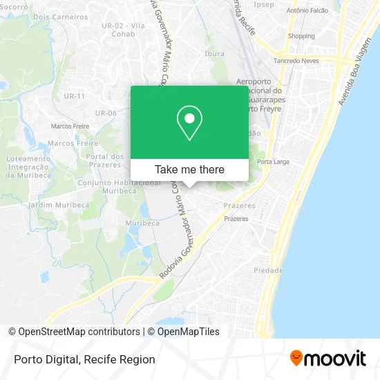 Porto Digital map