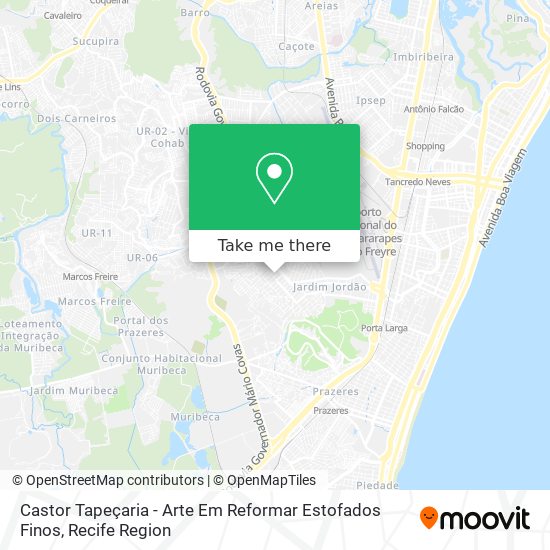 Castor Tapeçaria - Arte Em Reformar Estofados Finos map