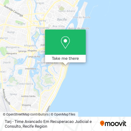 Tarj - Time Avancado Em Recuperacao Judicial e Consulto map