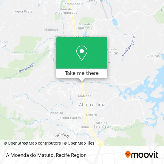 A Moenda do Matuto map