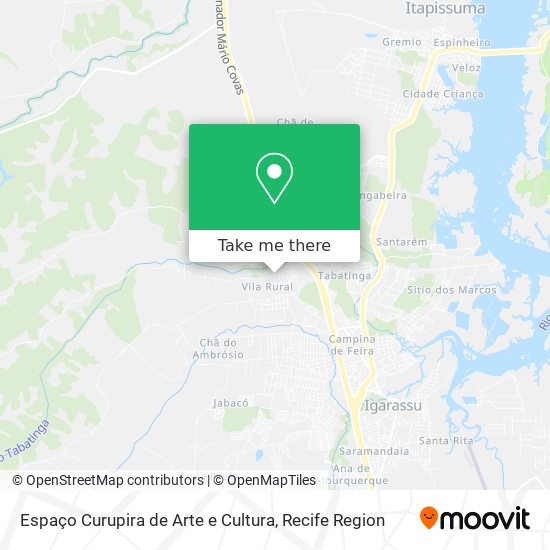 Espaço Curupira de Arte e Cultura map
