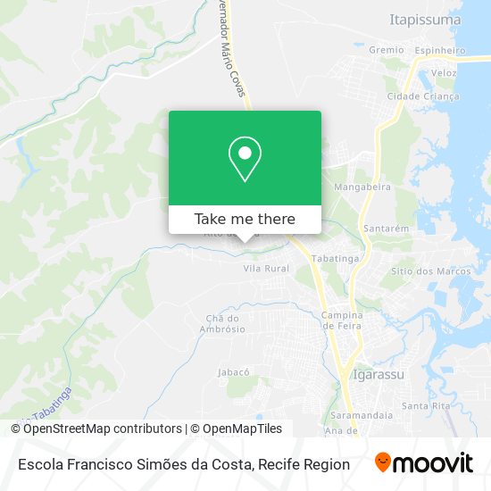 Escola Francisco Simões da Costa map