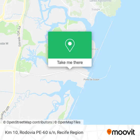 Km 10, Rodovia PE-60 s/n map