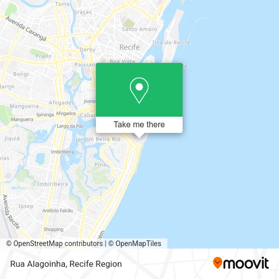 Rua Alagoinha map
