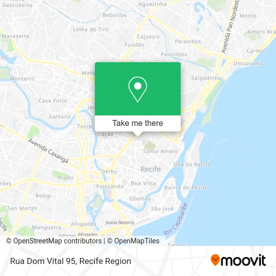 Rua Dom Vital 95 map