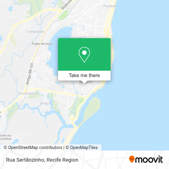 Rua Sertãozinho map