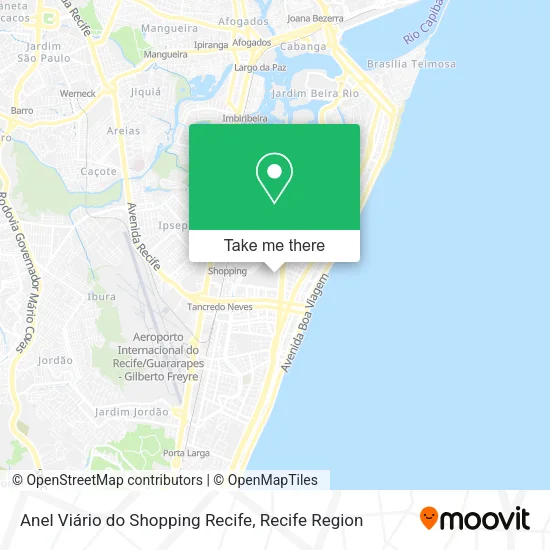 Anel Viário do Shopping Recife map