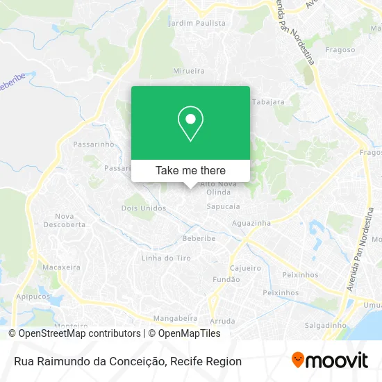 Rua Raimundo da Conceição map