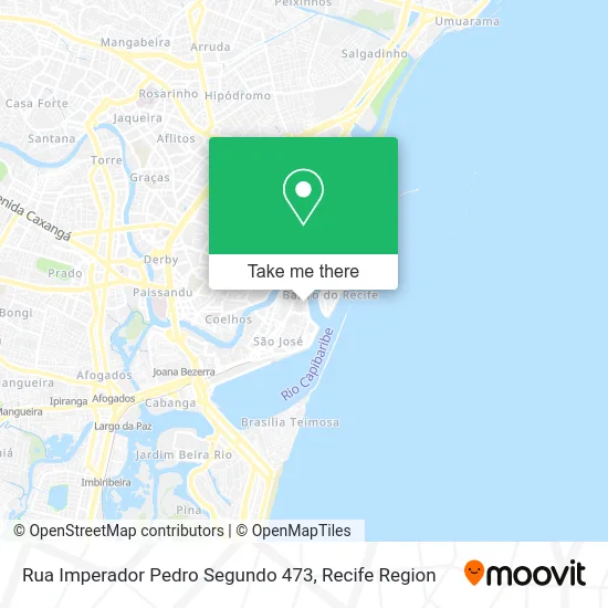 Rua Imperador Pedro Segundo 473 map