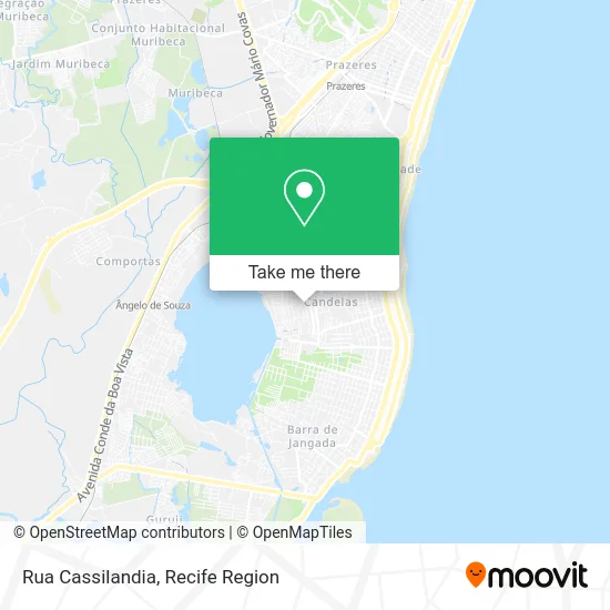 Rua Cassilandia map