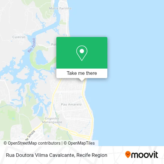 Rua Doutora Vilma Cavalcante map