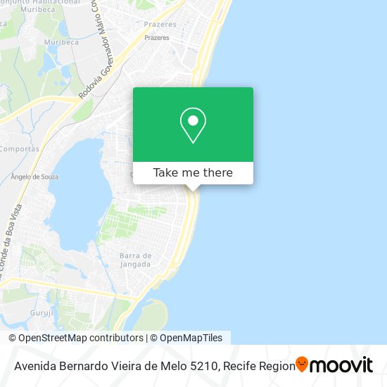 Avenida Bernardo Vieira de Melo 5210 map