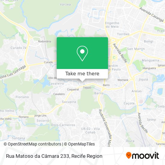 Rua Matoso da Câmara 233 map