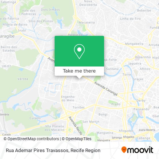 Rua Ademar Pires Travassos map