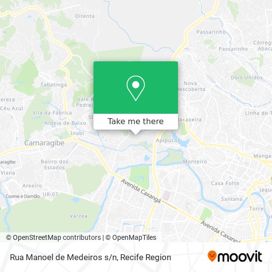 Rua Manoel de Medeiros s/n map