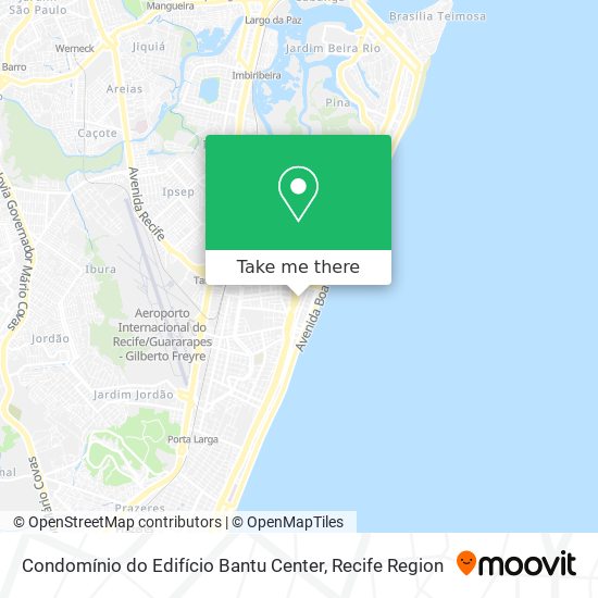 Condomínio do Edifício Bantu Center map