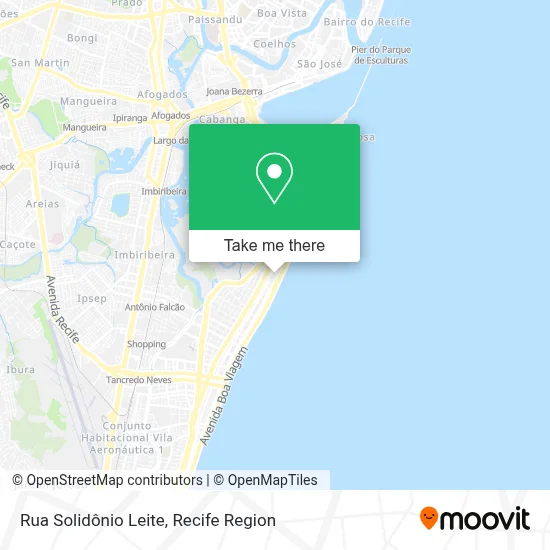 Rua Solidônio Leite map