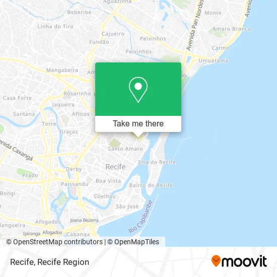 Recife map