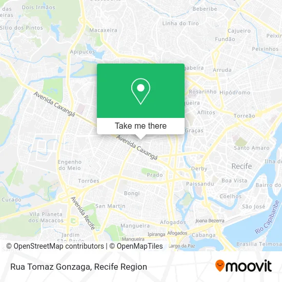Rua Tomaz Gonzaga map