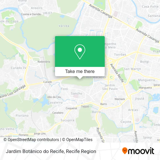 Jardim Botânico do Recife map