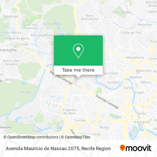 Avenida Maurício de Nassau 2075 map