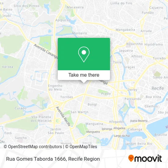 Rua Gomes Taborda 1666 map