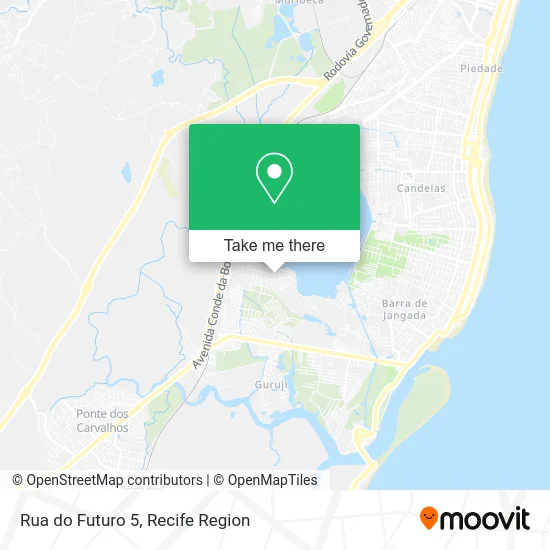 Rua do Futuro 5 map