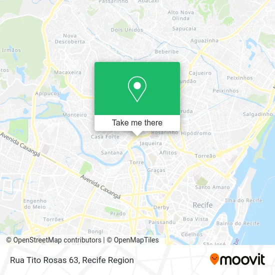 Rua Tito Rosas 63 map
