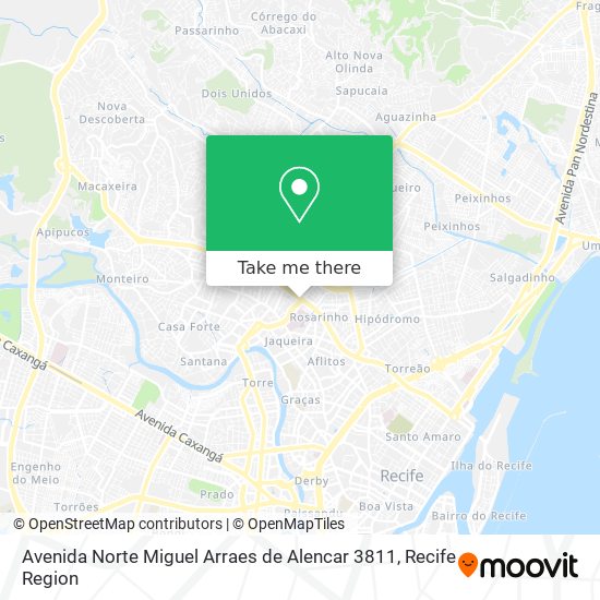 Avenida Norte Miguel Arraes de Alencar 3811 map