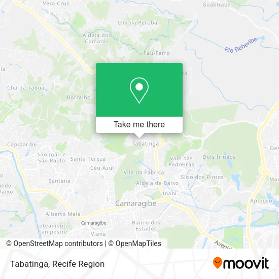 Tabatinga map