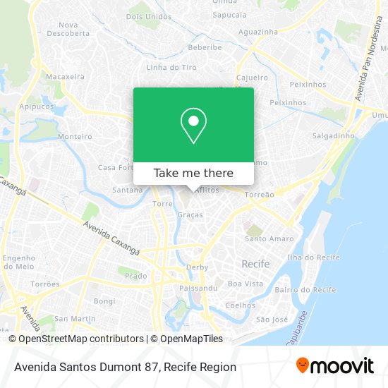 Avenida Santos Dumont 87 map