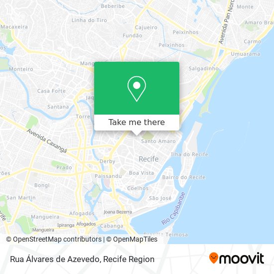 Rua Álvares de Azevedo map