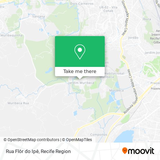 Rua Flôr do Ipê map
